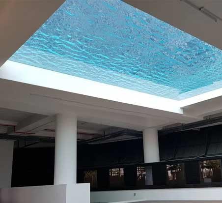 Acrylic Glass Bottom Swimming